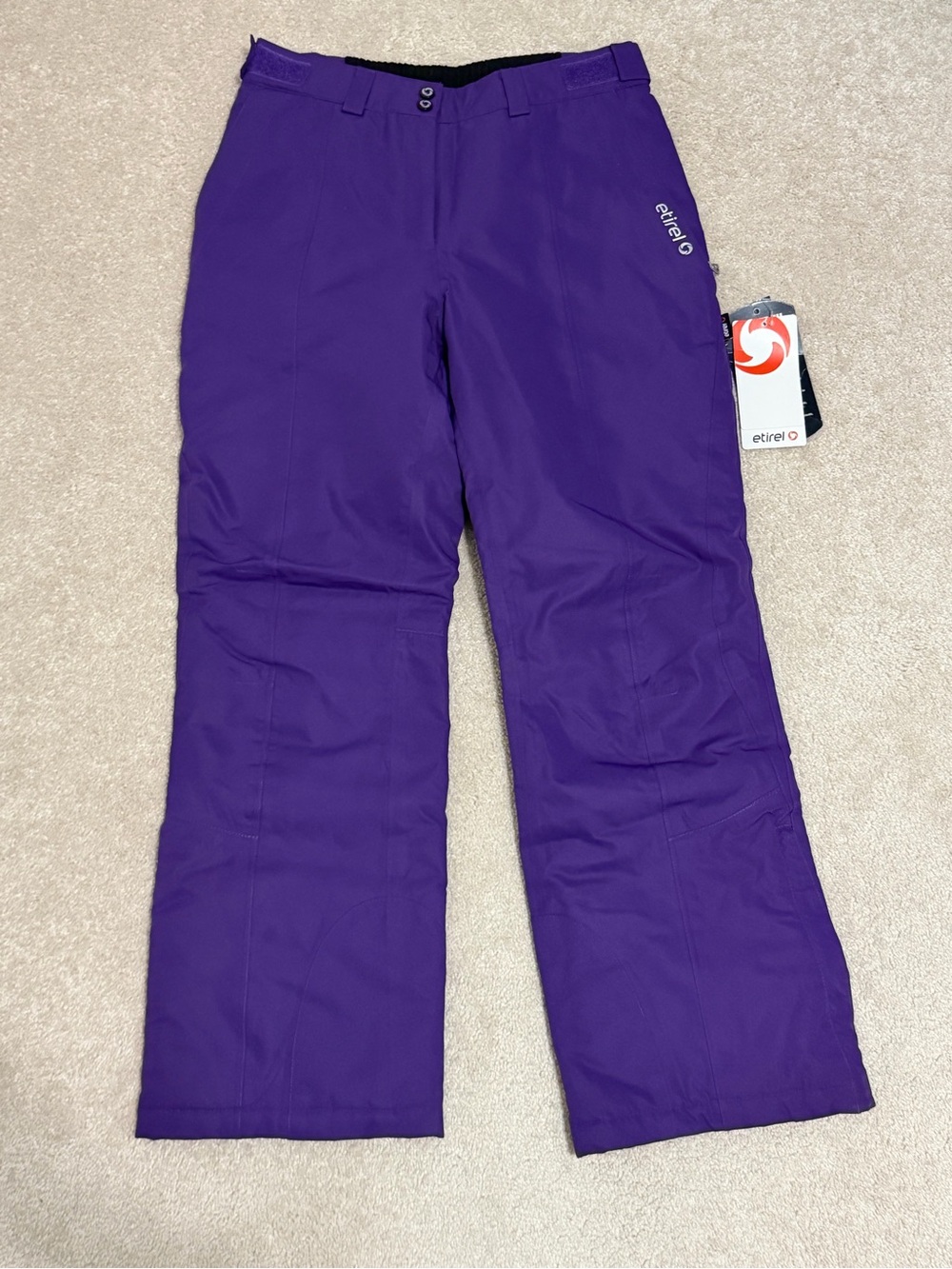 Etirel Purple Snow Pants